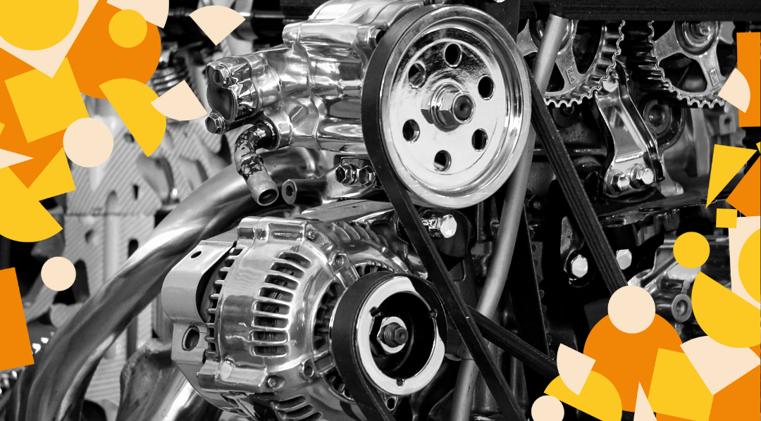 A shiny, well designed machine