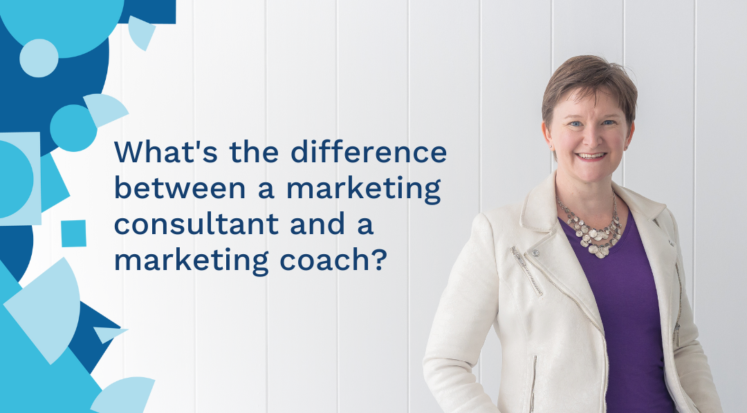 Whats the difference between a marketing consultant and a coach